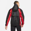 JORDAN ESSENTIALS WOVEN JACKET BLACK/GYM RED