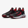 NIKE GIANNIS IMMORTALITY 2 BLACK/WOLF GREY/UNIVERSITY RED 42