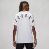 JORDAN JDN AIR STRETCH SS TEE WHITE/BLACK/GYM RED