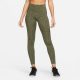 NIKE WOMENS DRI-FIT ONE LEOPARD PRINTED LEGGINGS MEDIUM OLIVE/WHITE