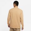 NIKE YUKON BROWN PREMIUM LONG SLEEVE TEE WHITE/YUKON BROWN