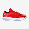 AIR JORDAN 11 CMFT LOW UNIVERSITY RED/WHITE-BLACK