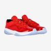 AIR JORDAN 11 CMFT LOW UNIVERSITY RED/WHITE-BLACK