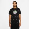 NIKE SWOOSH BALL HBR TEE BLACK