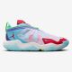 AIR JORDAN WHY NOT .6 WHITE/BALTIC BLUE/ACTION GRAPE/SIREN RED 41