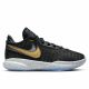 NIKE LEBRON XX KIDS SHOES (GS) BLACK/WHITE/PURE PLATINUM/METALLIC GOLD 385