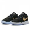 NIKE LEBRON XX KIDS SHOES (GS) BLACK/WHITE/PURE PLATINUM/METALLIC GOLD 385