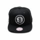 Mitchell & Ness Grid Snapback Brooklyn Nets BLACK