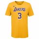 NBA X NIKE KIDS ANTHONY DAVIS ICON N&N TEE YELLOW