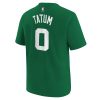 NIKE NBA BOSTON CELTICS JAYSON TATUM BOYS ICON N&N TEE CLOVER L