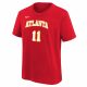 NIKE NBA ATLANTA HAWKS TRAE YOUNG BOYS N&N TEE -ICON UNIVERSITY RED