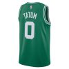 NIKE NBA BOSTON CELTICS JAYSON TATUM BOYS ICON SWINGMAN JERSEY CLOVER XL