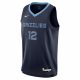 NIKE NBA MEMPHIS GRIZZLIES JA MORANT BOYS ICON SWINGMAN JERSEY COLLEGE NAVY