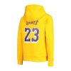 NIKE NBA LOS ANGELES LAKERS LEBRON JAMES NK CLUB LEECE ICON NN AMARILLO XL