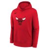 NIKE NBA CHICAGO BULLS  NK CLUB LOGO FLEECE UNIVERSITY RED S