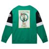 MITCHELL & NESS BOSTON CELTICS NBA ALL OVER CREW 3.0 KELLYGREEN