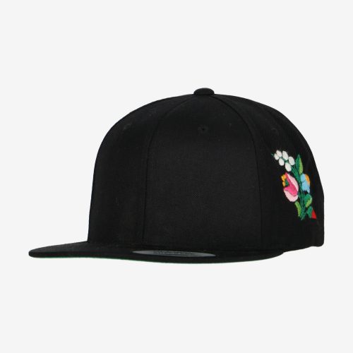 FOLKCAP STYLE 4 SNAPBACK BLACK