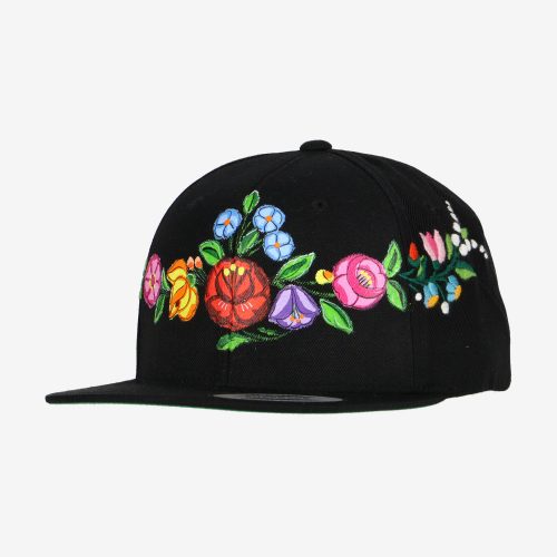 FOLKCAP STYLE 7 SNAPBACK BLACK