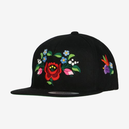 FOLKCAP STYLE 8 SNAPBACK BLACK