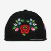 FOLKCAP STYLE 8 SNAPBACK BLACK