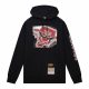 MITCHELL & NESS CHICAGO BULLS NBA BIG FACE 7.0 HOODIE BLACK