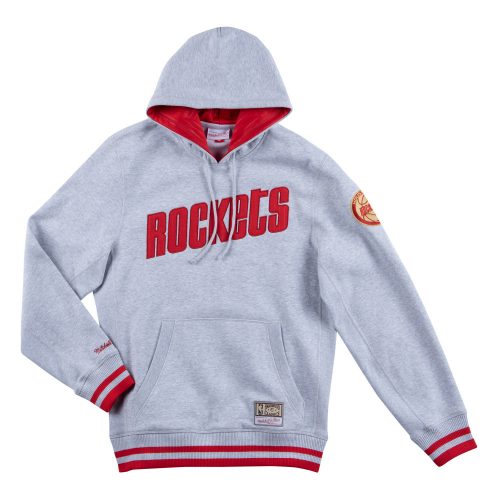 MITCHELL & NESS HOUSTON ROCKETS NBA CNY HOODIE HEATHER GREY