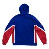 MITCHELL & NESS NBA PHILADELPHIA 76ERS FINAL SECONDS HOODY ROYAL