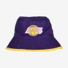 MITCHELL & NESS LOS ANGELES LAKERS SHATTERED BIG FACE BUCKET HWC Purple