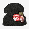 MITCHELL & NESS ATLANTA HAWKS Mens Knit - Cuff Black