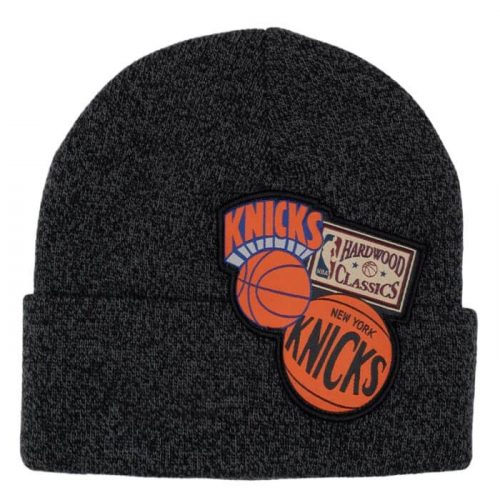 MITCHELL & NESS NEW YORK KNICKS Mens Knit - Cuff Black