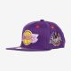 MITCHELL & NESS NBA LOS ANGELES LAKERS 97 TOP STAR SNAPBACK  PURPLE