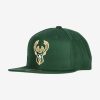 MITCHELL & NESS MILWAUKEE BUCKS TEAM GROUND 2.0 SNAPBACK Green