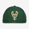 MITCHELL & NESS MILWAUKEE BUCKS TEAM GROUND 2.0 SNAPBACK Green