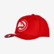 MITCHELL & NESS NBA ATLANTA HAWKS TEAM GROUND 2.0 STRETCH SNAPBACK RED