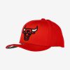 MITCHELL & NESS NBA CHICAGO BULLS TEAM GROUND 2.0 STRETCH SNAPBACK RED