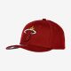 MITCHELL & NESS NBA MIAMI HEAT TEAM GROUND 2.0 STRETCH SNAPBACK MAROON