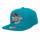 MITCHELL & NESS NBA DETROIT PISTONS TEAM GROUND 2.0 SNAPBACK HWC TEAL