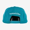 MITCHELL & NESS NBA CHARLOTTE HORNETS TEAM GROUND 2.0 STRETCH SNAPBACK HWC TEAL