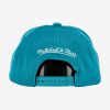 MITCHELL & NESS NBA DETROIT PISTONS TEAM GROUND 2.0 STRETCH HWC SNAPBACK TEAL