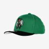 MITCHELL & NESS NBA BOSTON CELTICS TEAM 2 TONE 2.0 STRETCH SNAPBACK NBA GREEN / BLACK