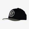 MITCHELL & NESS NBA BROOKLYN NETS TEAM 2 TONE 2.0 STRETCH SNAPBACK BLACK / GREY