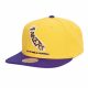 MITCHELL & NESS NBA LOS ANGELES LAKERS TEAM INSIDER SNAPBACK HWC YELLOW / PURPLE