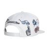 MITCHELL & NESS NBA PHILADELPHIA 76ERS HAND DRAWN SNAPBACK NBA WHITE