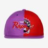 MITCHELL & NESS TORONTO RAPTORS Mens High Crown Structured Snapback Purple/RED