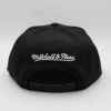 MITCHELL & NESS BROOKLYN NETS Mens High Crown Structured Snapback Black