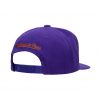 MITCHELL & NESS PHOENIX SUNS Mens High Crown Structured Snapback Purple/YELLOW