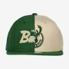 MITCHELL & NESS MILWAUKEE BUCKS Mens High Crown Structured Snapback Green