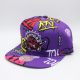 MITCHELL & NESS TORONTO RAPTORS Mens High Crown Structured Snapback Purple