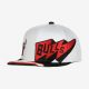 MITCHELL & NESS CHICAGO BULLS FAST TIMES SNAPBACK White