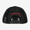 MITCHELL & NESS CHICAGO BULLS BILLBOARD TRUCKER SNAPBACK Black